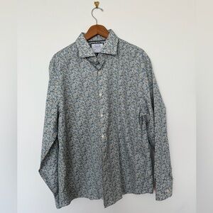 Charles Tyrwhitt Non-Iron Floral Patterned Shirt